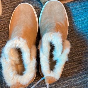 New cow hair composed winter wedge